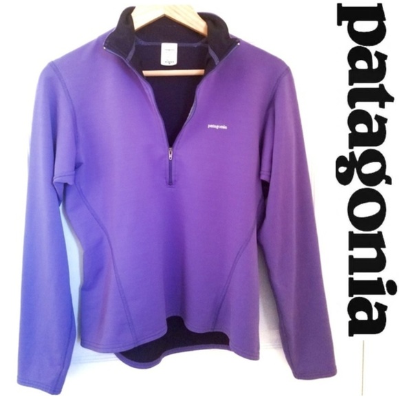 Patagonia Jackets & Blazers - Patagonia RARE Athletic Lavender Pullover/Jacket